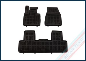 Dywaniki samochodowe TPE (gumowe) czarne pasują do: Volvo EX90 II 2025 -
