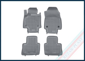 Dywaniki samochodowe TPE (gumowe) szare pasują do: Toyota RAV4 V 2018 - 2026