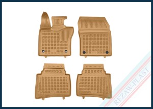 Dywaniki samochodowe TPE (gumowe) beżowe pasują do: Toyota PRIUS V (XW60) 2023 -