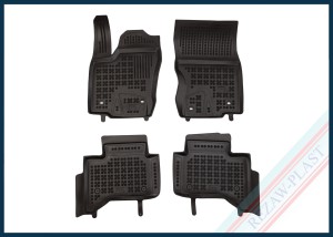 Dywaniki samochodowe TPE (gumowe) czarne pasują do: Toyota LAND CRUISER J250 2024 -