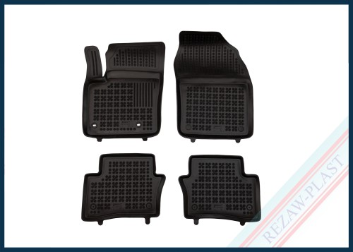 Dywaniki samochodowe TPE (gumowe) czarne pasują do: Toyota C-HR II 2023 -