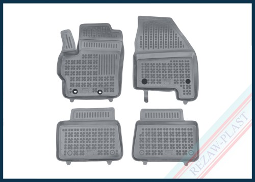 Dywaniki samochodowe TPE (gumowe) szare pasują do: Toyota YARIS IV 2024 -