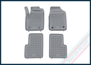 Dywaniki samochodowe TPE (gumowe) szare pasują do: Ford KA II 2008 - 2016