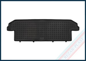 Dywanik samochodowy TPE (gumowy) czarny pasuje do: Renault TRAFIC III 2021 -