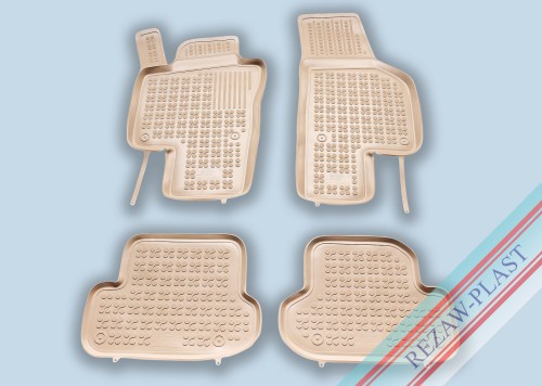 Dywaniki podłogowe beżowe pasują do: Volkswagen BEETLE 2011 - 2018