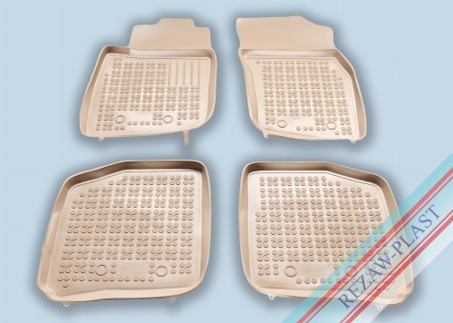Floor mats beige fit to: Volvo S40 I 1995 - 2004, V40 I 1995 - 2004