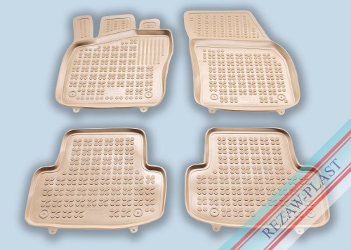 Floor mats beige fit to: Seat ATECA 2016 -