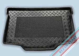 Trunk mat with non - slip fits to: Suzuki BALENO II 2015 - 2019