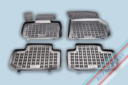 Floor mats black fit to: BMW X3 (G01) 2017 - 2025, X4 (G02) 2018 - 