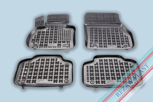 Floor mats black fit to: MINI COUNTRYMAN II 2017 -
