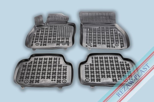 Floor mats black fit to: Mini CLUBMAN II F54 2015 -