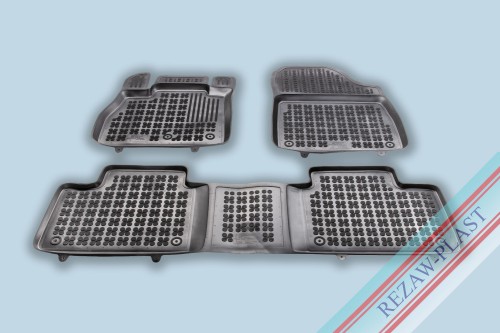 Floor mats black fit to: Renault SCENIC IV 2016 - 2020