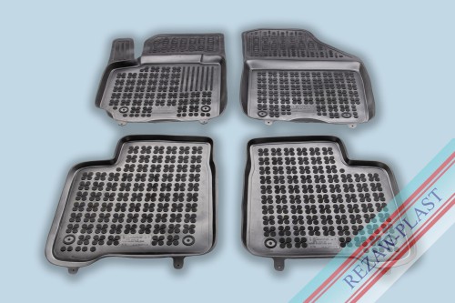 Floor mats black fit to: Suzuki BALENO II 2015 - 2019