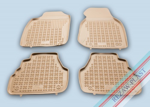 Floor mats beige fit to: Audi A6 II C5 1997 - 2004