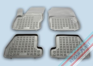Dywaniki podłogowe szare pasują do: Ford FOCUS III 2011 - 2018