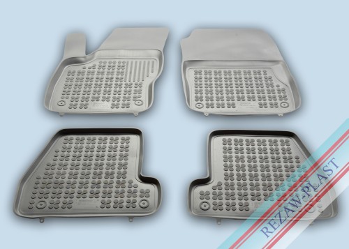 Dywaniki podłogowe szare pasują do: Ford FOCUS III 2011 - 2018