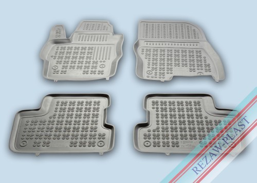 Floor mats grey fit to: Mazda 3 I, II 2003 - 2013