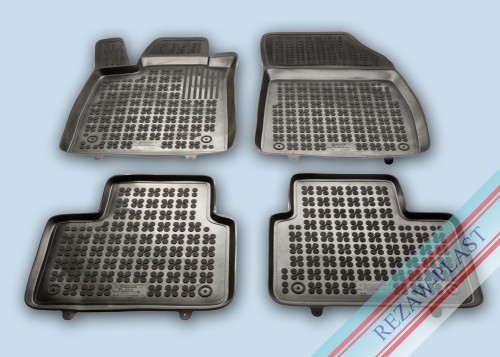 Floor mats black fit to: Renault TALISMAN 2015 - 2022