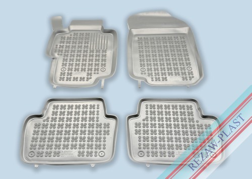 Floor mats grey fit to: Acura TSX 2004 - 2008, Honda ACCORD VII 2003 - 2008