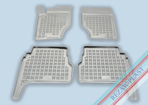 Dywaniki podłogowe szare pasują do: Kia SORENTO I 2003 - 2009