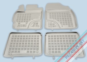 Dywaniki podłogowe szare pasują do: Toyota PRIUS III (XW30) 2009 - 2015