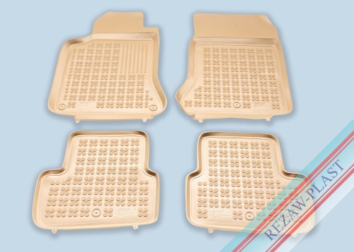 Floor mats beige fit to: Infinity Q30 I 2015 - 2019, Mercedes GLA I 2013 - 2019, W176 A - KLASA 2012 - 2018