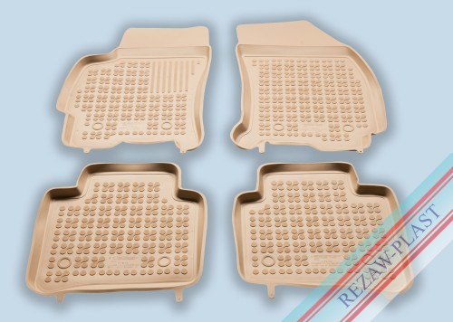 Floor mats beige fits to: Ford MONDEO MK III 2000 - 2007