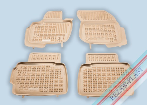 Floor mats beige fits to: Ford MONDEO MK V 2014 - 2021