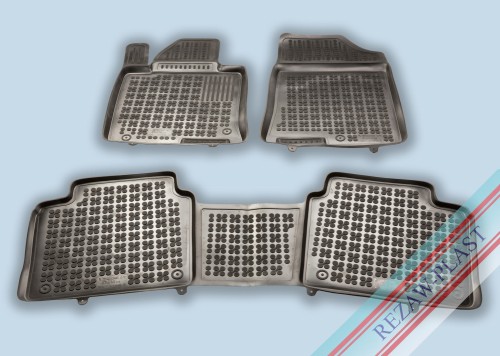 Floor mats black fit to: Kia OPTIMA IV 2015 - 2019