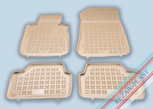Floor mats beige fit to: BMW 1 (E87) 2004 - 2011, 1 (F20) 2011 - 2019