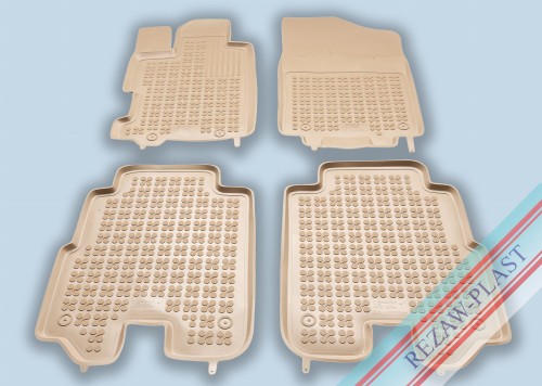 Floor mats beige fits to: Honda FRV 2004 - 2009