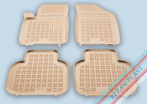 Dywaniki podłogowe beżowe pasują do: Fiat FREEMONT 2011 - 2016