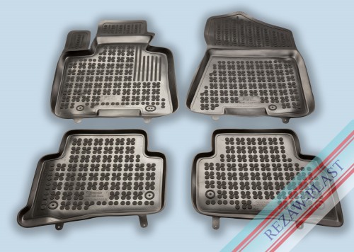 Floor mats black fits to: Hyundai TUCSON III 2015 - 2018 , Kia SPORTAGE IV 2015 - 2018