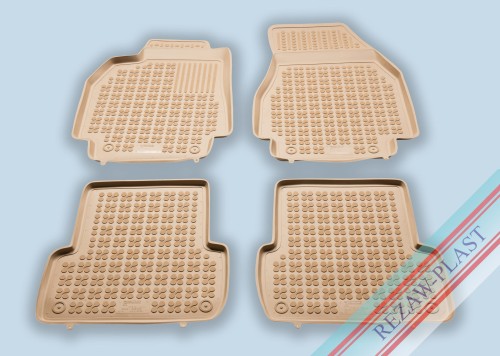 Floor mats beige fit to: Renault MEGANE II 2002 - 2009