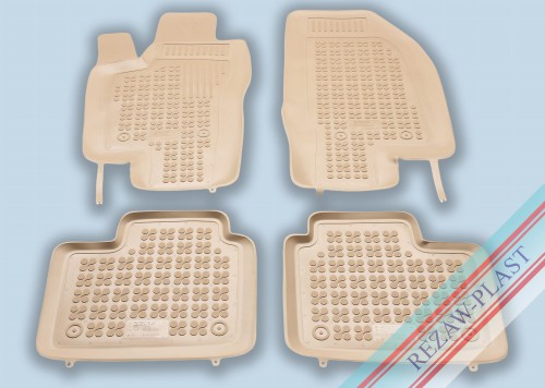 Dywaniki podłogowe beżowe pasują do: Alfa Romeo 156 2000 - 2006