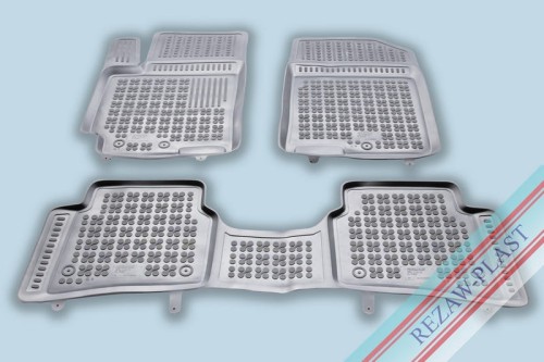 Dywaniki podłogowe szare pasują do: Kia STONIC 2017 -