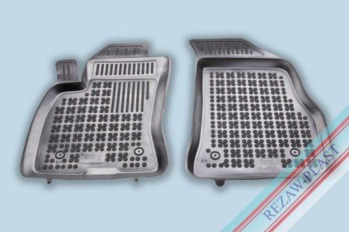 Dywaniki podłogowe czarne pasują do: Dodge RAM PROMASTER CITY 2015 - 2022, Fiat DOBLO II 2010 - 2022