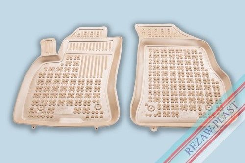 Dywaniki podłogowe beżowe pasują do: Dodge RAM PROMASTER CITY 2015 - 2022, Fiat DOBLO II 2010 - 2022