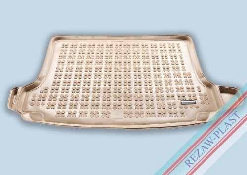 Mata bagażnika TPE (gumowa) beżowa pasuje do: Peugeot 308 I 2007 - 2013