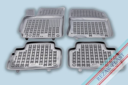 Floor mats grey fit to: Hyundai KONA I 2017 - 2023