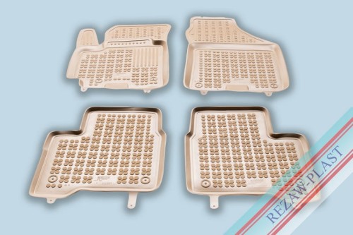 Floor mats beige fit to: Suzuki SWIFT VI 2017 - 2024