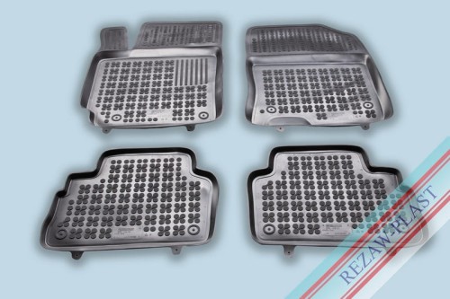 Floor mats black fit to: Hyundai KONA I 2017 - 2023