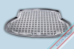 Mata bagażnika TPE (gumowa) szara pasuje do: Honda CIVIC X 2017 - 2021