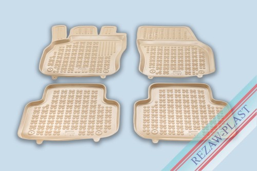 Floor mats beige fit to: Audi A1 II GB 2018 - 