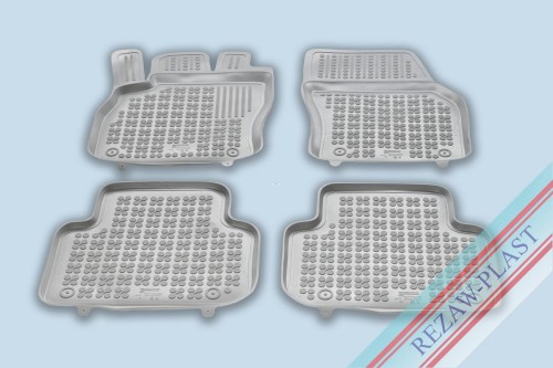 Dywaniki podłogowe szare pasują do: Audi Q3 II 2018 - , Sportback 2019 -