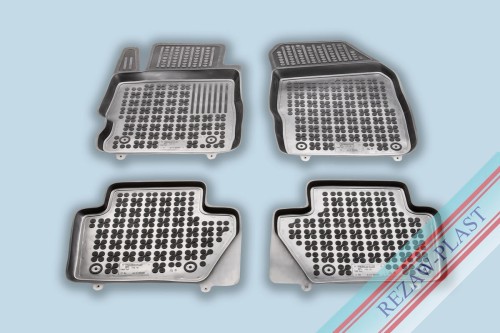 Dywaniki podłogowe czarne pasują do: Ford KA III (KA+) 2014 - 2019