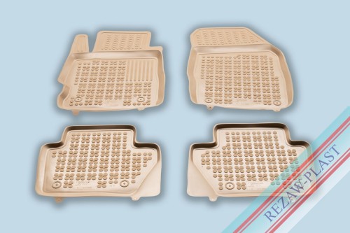 Dywaniki podłogowe beżowe pasują do: Ford KA III (KA+) 2014 - 2019