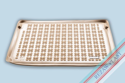 Mata bagażnika TPE (gumowa) beżowa pasuje do: Ford FOCUS IV 2018 -