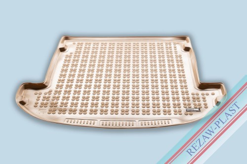 Trunk mat beige fits to: Hyundai SANTA FE IV 2018 - 2020