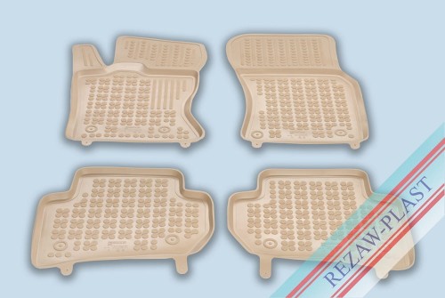 Floor mats beige fit to: Jaguar F - PACE 2016 - , Land Rover Range Rover VELAR 2017 -